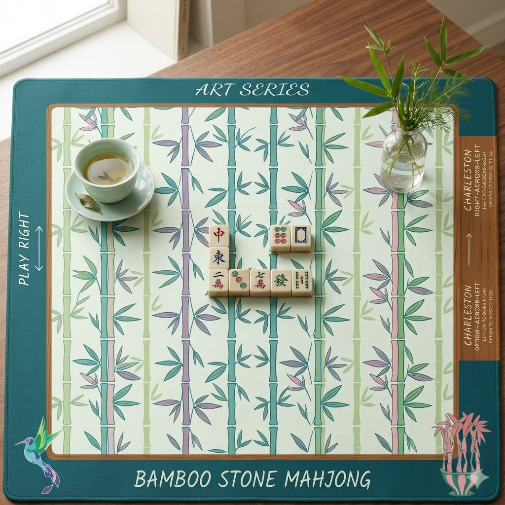 The Bamboo Grove Mahjong Mat โ A True Roll-Up That Lies Perfectly Flat