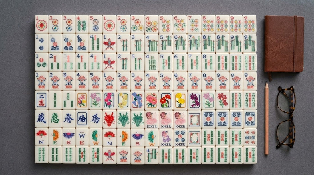 Four women at a community center table checking tournament tile specifications against a rulebook