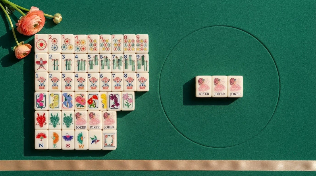 Four women at a country club card table, one pointing to an exposed set on a rack