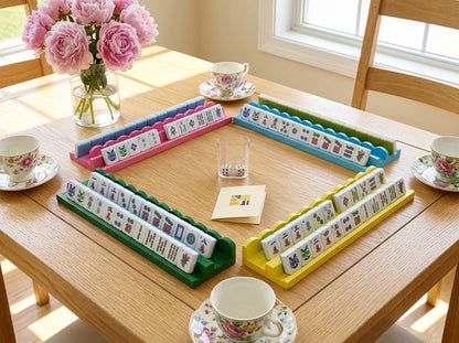 Color Pop Mahjong Racks — Set of 4