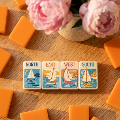 Margarita Coast Mahjong Set — 160 Tiles