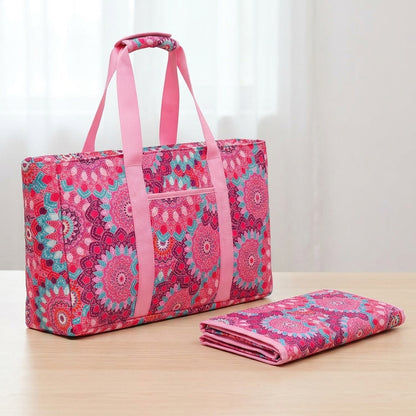 The Mahjong Travel Set — A 3-Piece Carry-All Roomy Enough for Your Full American Mahjong Set