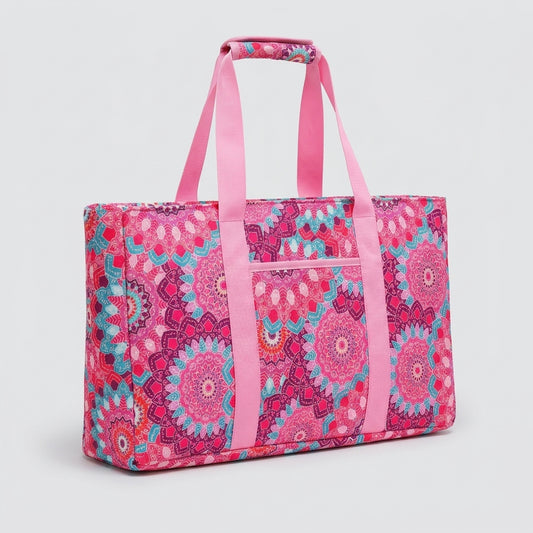The Mahjong Travel Set — A 3-Piece Carry-All Roomy Enough for Your Full American Mahjong Set