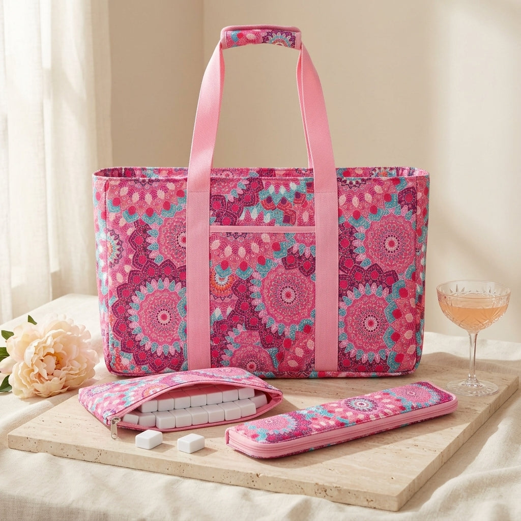 Mahjong Travel Set — 3-Piece Carry