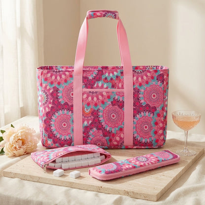 Mahjong Travel Set — 3-Piece Carry