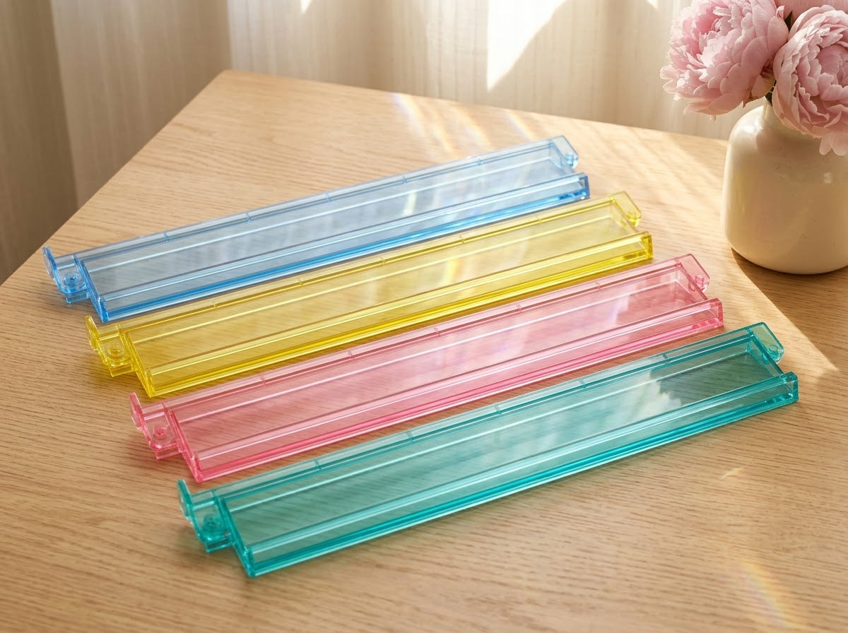 Jewel Tint Mahjong Racks — Set of 4