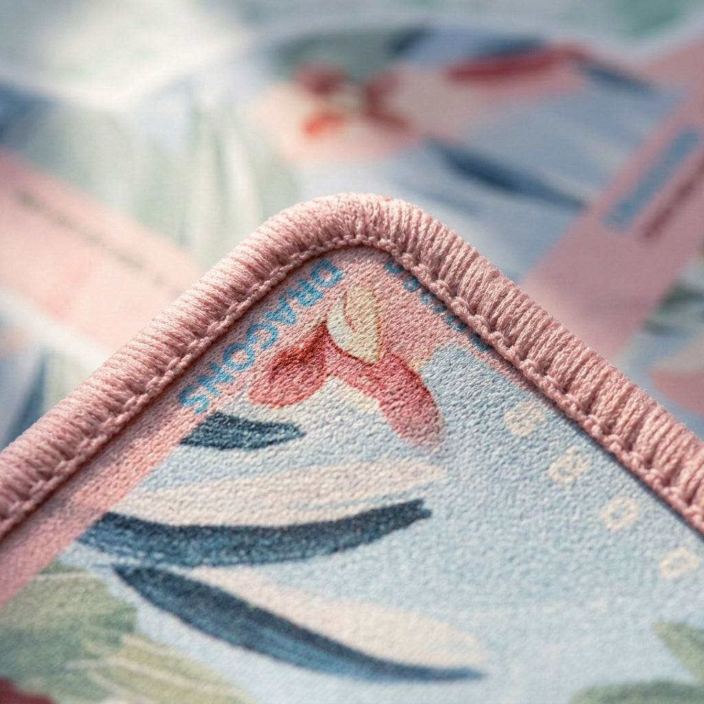 The Heron Mahjong Mat — Premium Neoprene That Never Creases, Stored in Its Own Tube