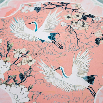 The Heron Mahjong Mat — Premium Neoprene That Never Creases, Stored in Its Own Tube