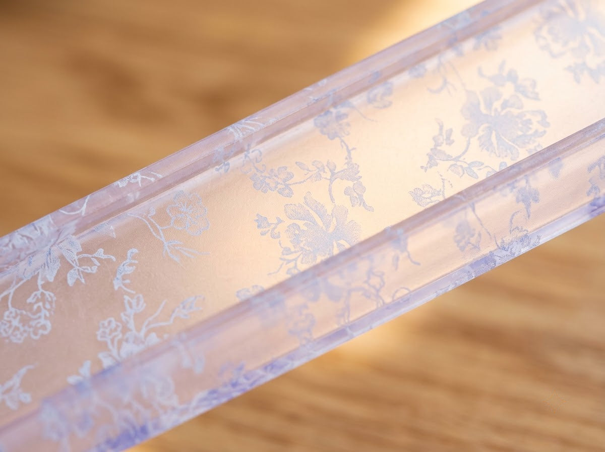 Blue Toile Mahjong Racks — Set of 4
