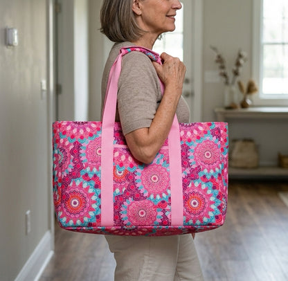 The Mahjong Travel Set — A 3-Piece Carry-All Roomy Enough for Your Full American Mahjong Set