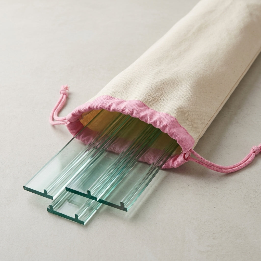 The Mahjong Day-Bag Set — Canvas Carryall + Clear Waterproof Tile Pouch + Rack Bag, Made to Carry Your Whole Set
