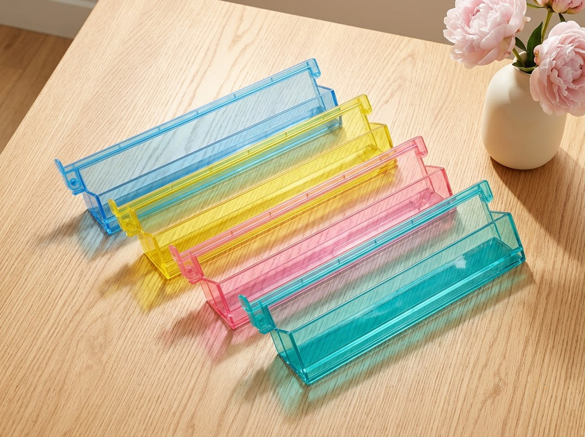 Jewel Tint Mahjong Racks — Set of 4