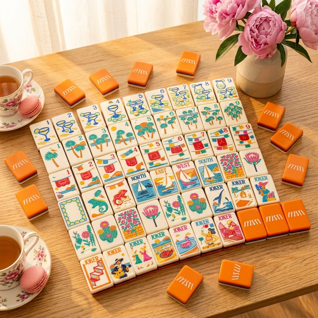 Margarita Coast Mahjong Set — 160 Tiles