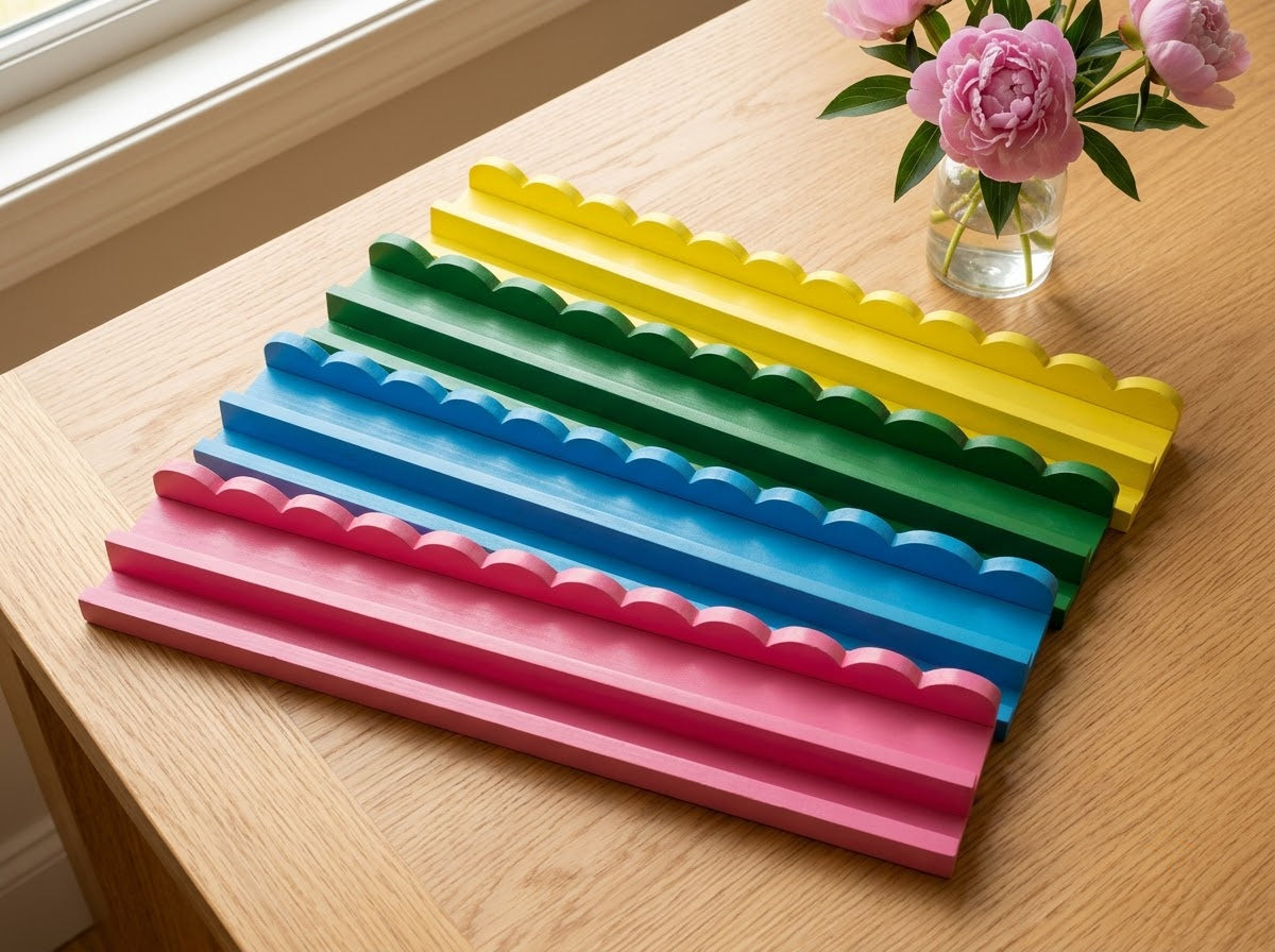 Color Pop Mahjong Racks — Set of 4