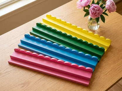 Color Pop Mahjong Racks — Set of 4