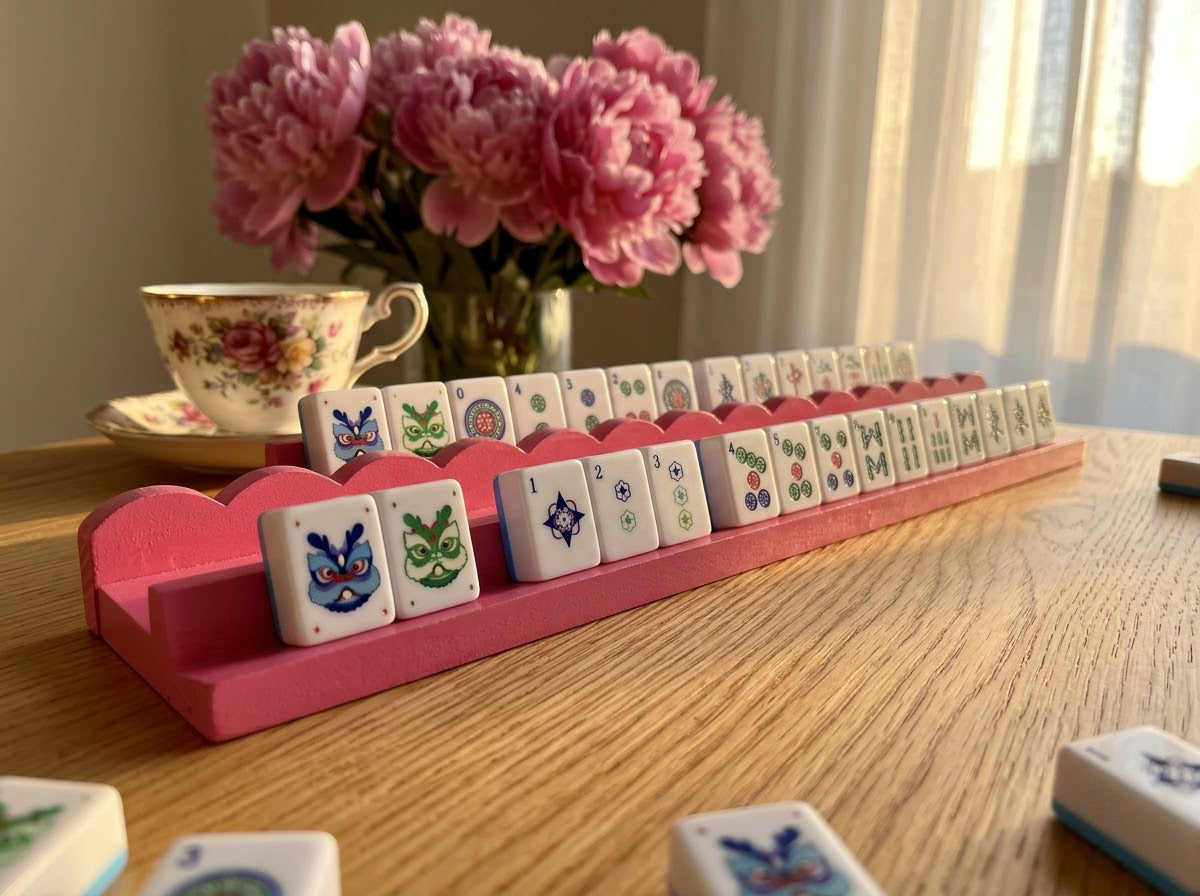 Color Pop Mahjong Racks — Set of 4