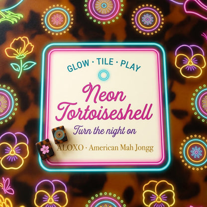 Afterglow Tortoiseshell Mahjong Mat — Roll-Up