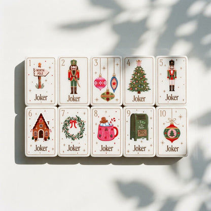 Christmas Post Joker tiles — every Joker carries a different Christmas design