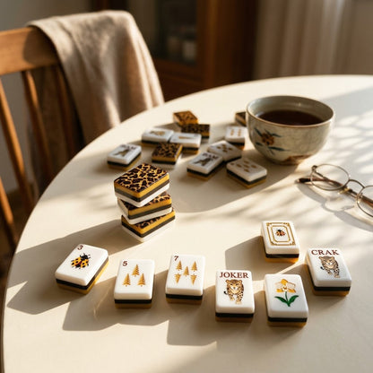 Tiles left on the table at the end of a game