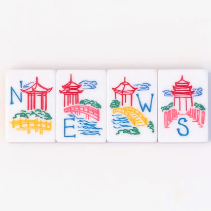 Jade Marble Luxury American Mahjong Set — 160 NMJL-Ready Tiles