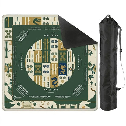 The Emerald Botanical Mahjong Mat — A Quieter Table, All Your Own