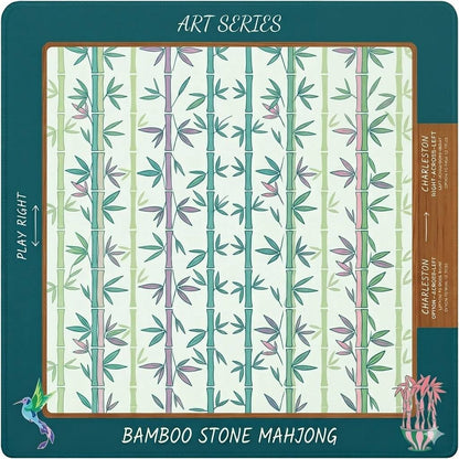 The Bamboo Grove Mahjong Mat — A True Roll-Up That Lies Perfectly Flat