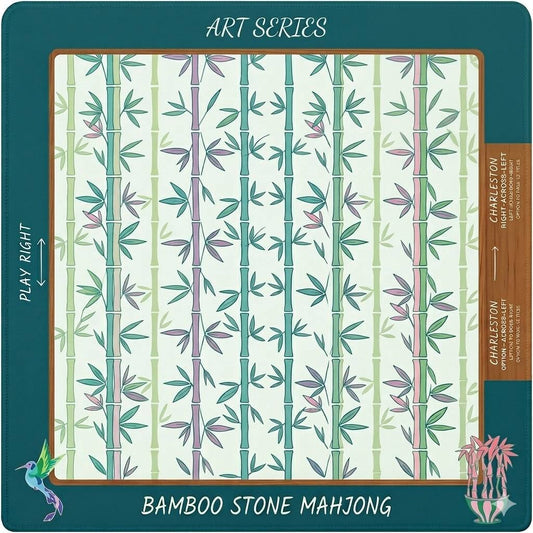 The Bamboo Grove Mahjong Mat — A True Roll-Up That Lies Perfectly Flat