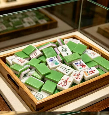 Jade Marble Luxury American Mahjong Set — 160 NMJL-Ready Tiles