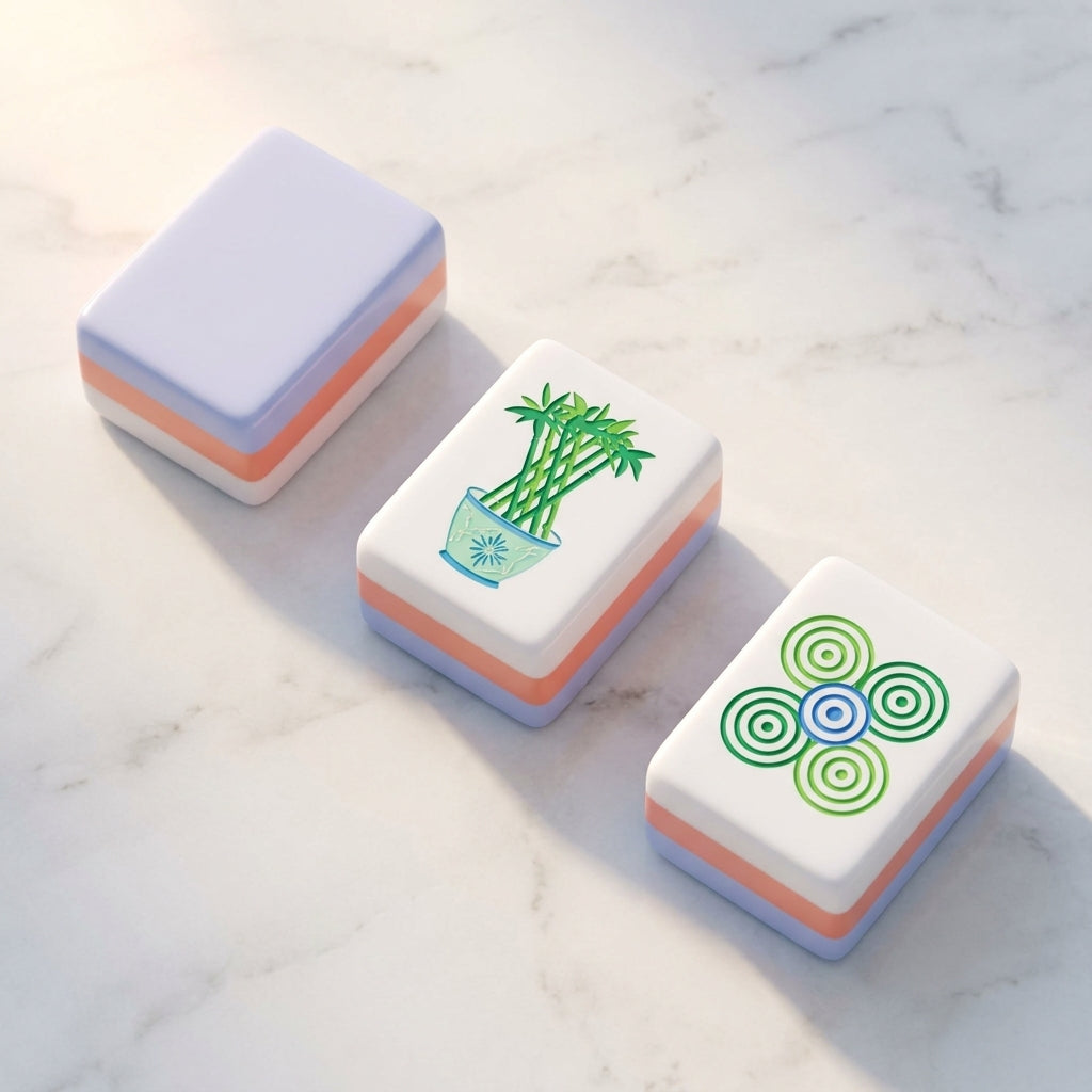 The Garden Party Set — 160-Piece Pastel Botanical Mahjong