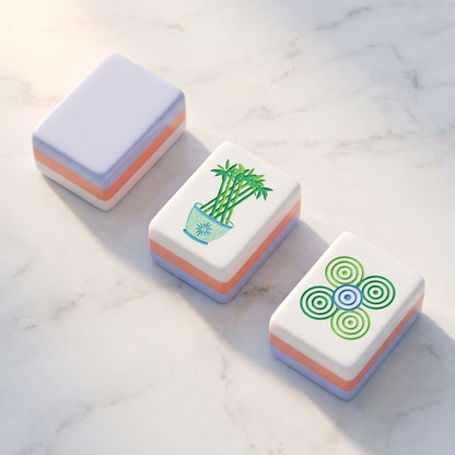 The Garden Party Set — 160-Piece Pastel Botanical Mahjong