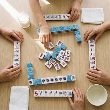 A game in progress, four players