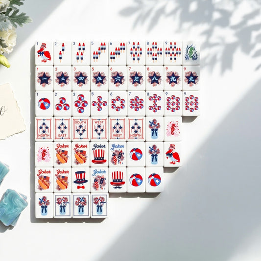 Liberty Fireworks Mahjong Set — 160 Tiles