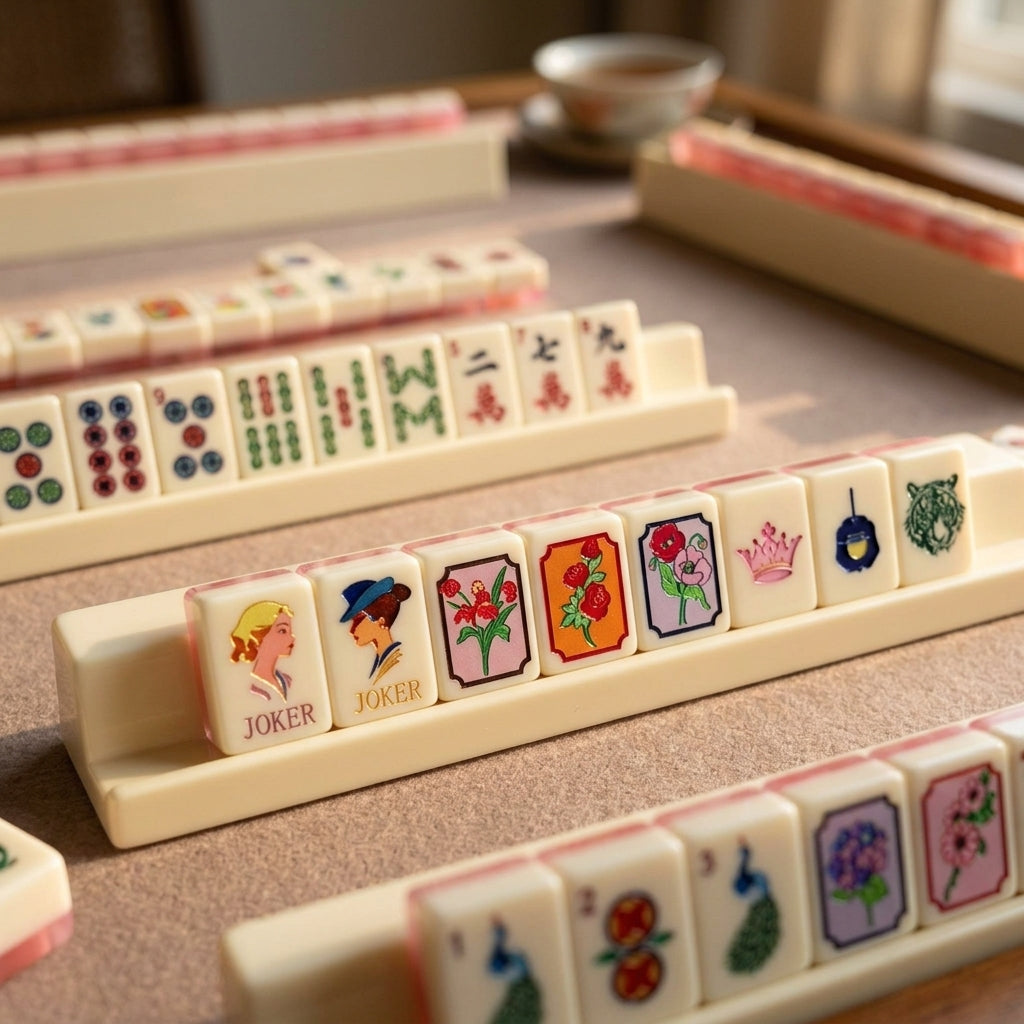 Art Deco Lady Joker Mahjong — 160 Tiles