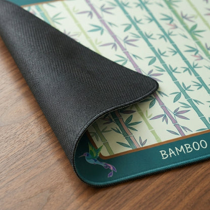 The Bamboo Grove Mahjong Mat — A True Roll-Up That Lies Perfectly Flat