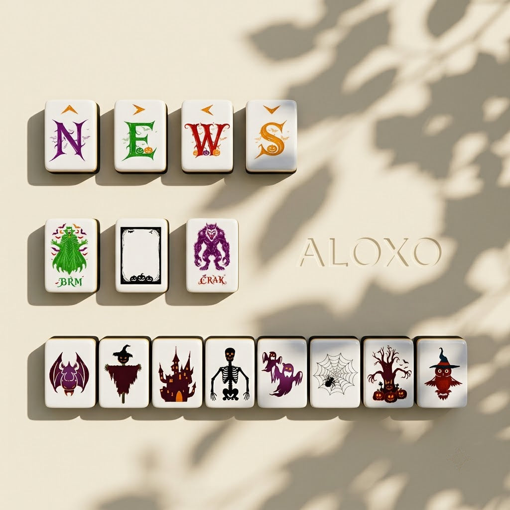Wind tiles, dragon tiles and the eight Halloween panel tiles
