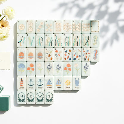 Nantucket Shore Mahjong Set — 160 Tiles