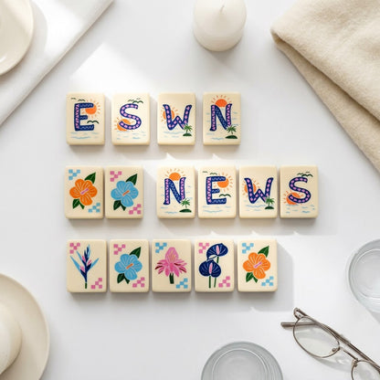 Winds, dragons and flower tiles