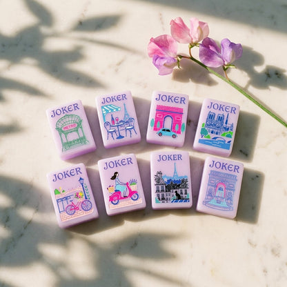 Paris in Bloom mahjong — 8 Paris Jokers