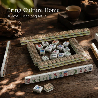 Ancient Tree Mahjong Set — 160 Tiles