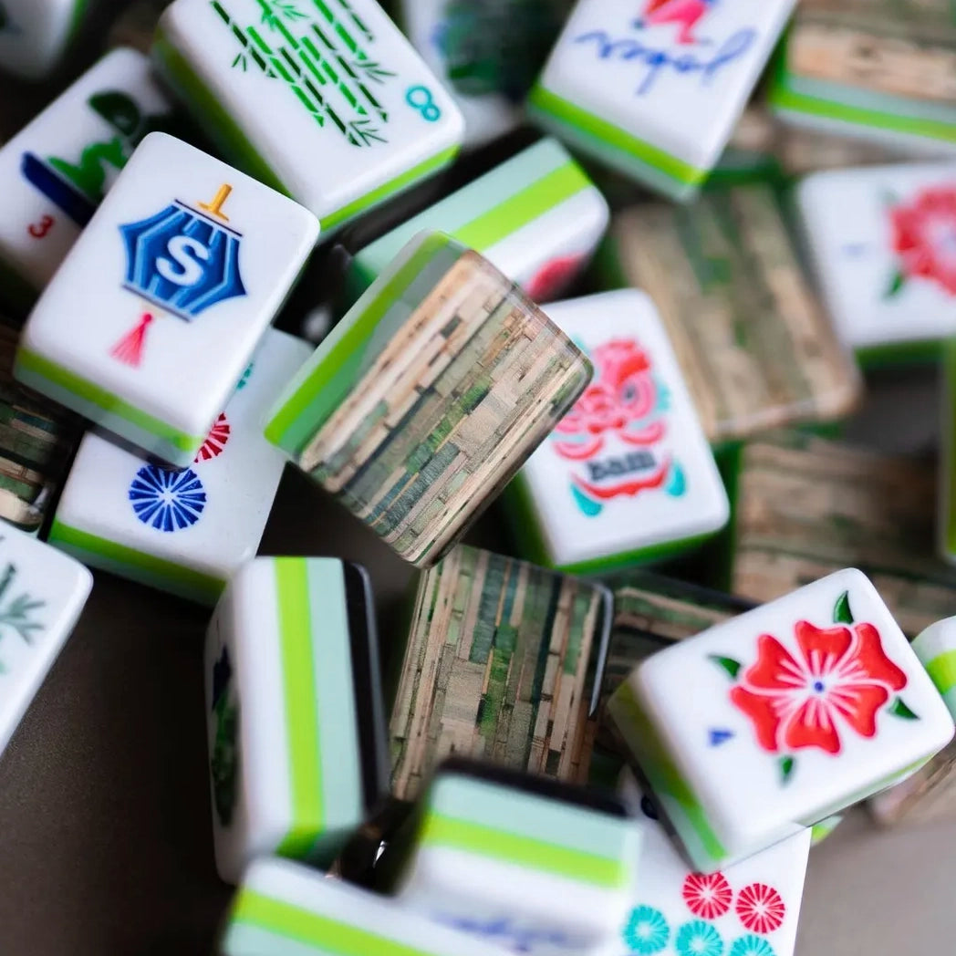 Ancient Tree Mahjong Set — 160 Tiles