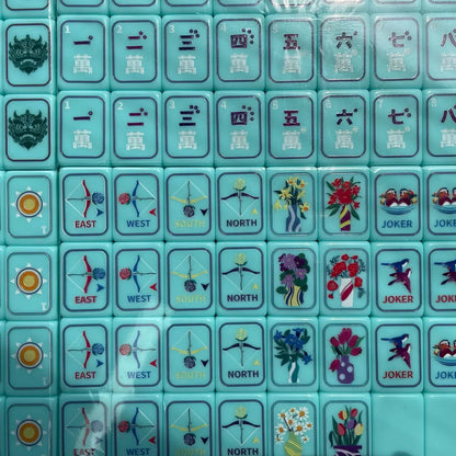 Luxury Ocean Mahjong Tile Set