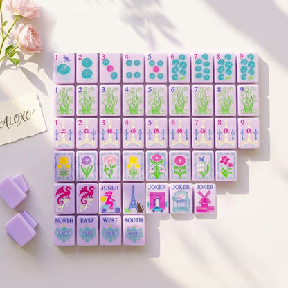 Paris in Bloom Mahjong Set — 160 Tiles