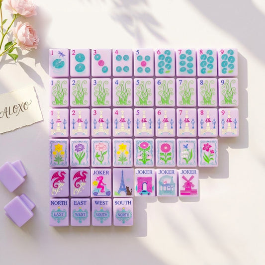 Paris in Bloom Mahjong Set — 160 Tiles